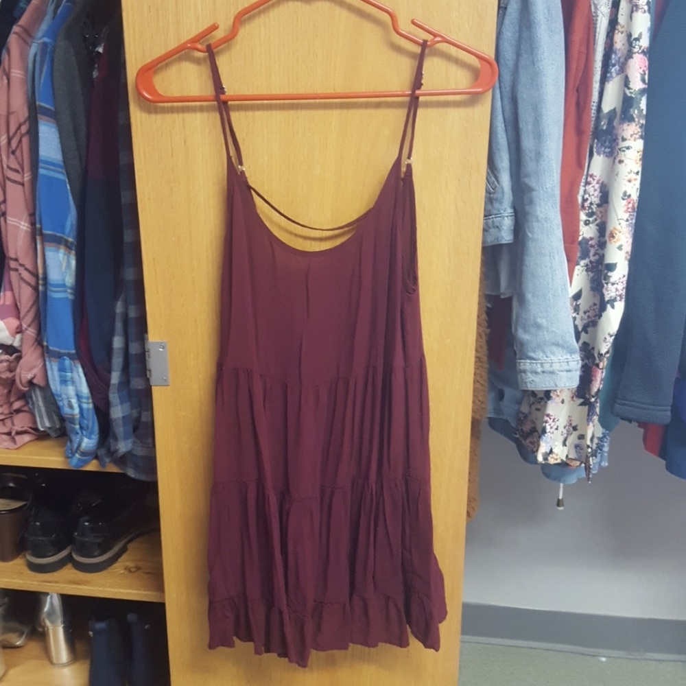 Brandy Melville Tiered Ruffle Dress